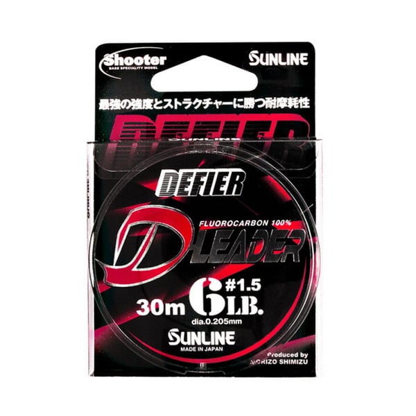 サンライン Sunline シューター デファイアー D リーダー 30m 1193 アウトドア用品 釣り具通販はナチュラム