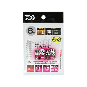 ダイワ(Daiwa) クリスティア 快適ワカサギ仕掛けSS 誘惑ショートピッチ 07348325