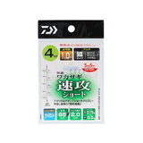 ダイワ(Daiwa) クリスティア 快適ワカサギ仕掛けSS 速攻 マルチキツネ型 ショート 07348237 ワカサギ仕掛け