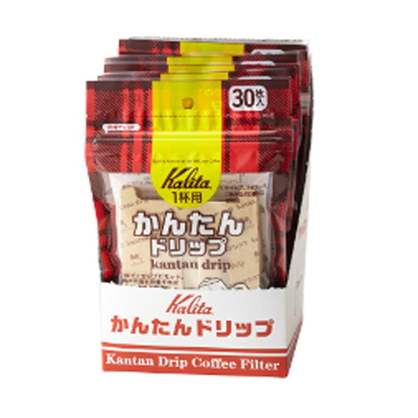 カリタ(Kalita) かんたんドリップ 30枚 08029｜アウトドア用品・釣り具通販はナチュラム