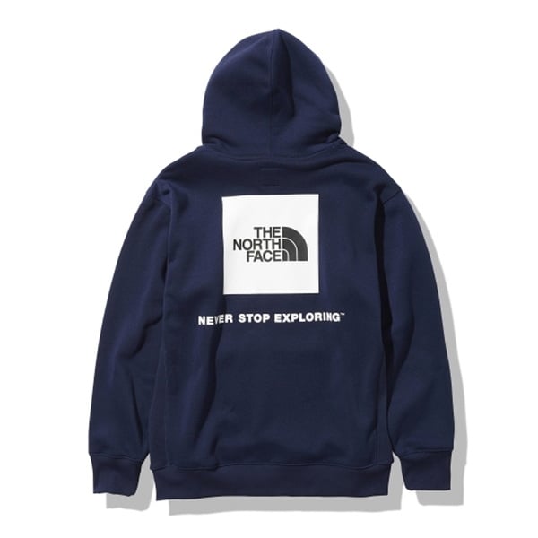 THE NORTH FACE(ザ・ノース・フェイス) BACK SQUARE LOGO HOODIE(バック スクエア ロゴ フーディ) Men's  NT62040｜アウトドアファッション・ギアの通販はナチュラム