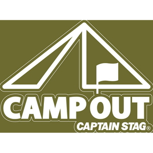 キャプテンスタッグ(CAPTAIN STAG) デザインステッカー キャンプアウト UM-1544