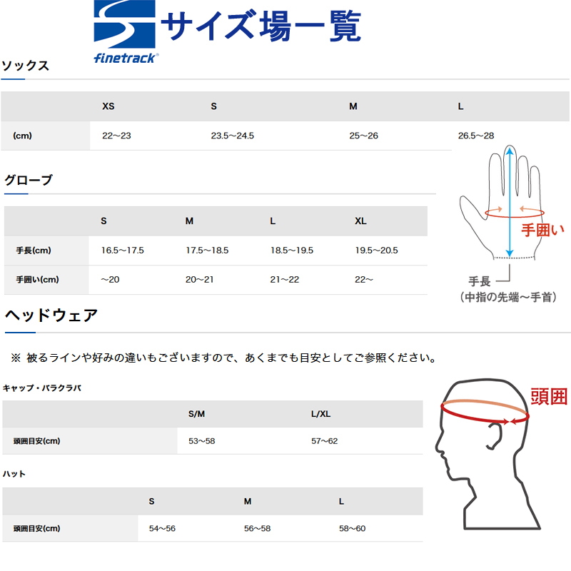 ファイントラック(finetrack) エバーブレス トレイル グローブ ユニ