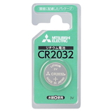 MITSUBISHI(三菱電機) リチウムコイン電池 3V 1個パック CR2032 CR2032D/1BP 電池&ソーラーバッテリー