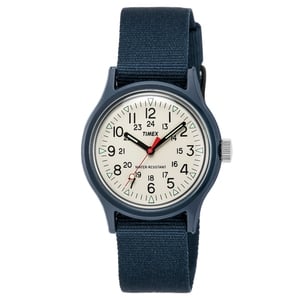 TIMEX(タイメックス) オリジナルキャンパー36mm アイボリー×ネイビー