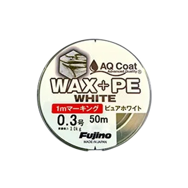  WAX+PE WHITE 50m マーキング