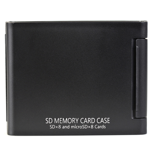 Kenko ケンコー Sdメモリーカードケースas 8枚収納タイプ Sdカード8枚 Microsdカード8枚収納可能 Assd8bk アウトドア用品 釣り具通販はナチュラム