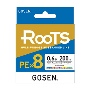 ゴーセン(GOSEN) RooTS(ルーツ) PE×8 200m GMR8LG2015