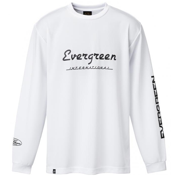 エバーグリーン(EVERGREEN) ドライロングTシャツ Fタイプ   フィッシングシャツ