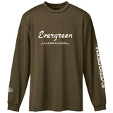 エバーグリーン(EVERGREEN) ドライロングTシャツ Fタイプ   フィッシングシャツ