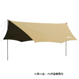 TENT FACTORY(テントファクトリー) BWスカイオーバータープ500 TF-SOT500B ウィング型(ポール:1～2本)