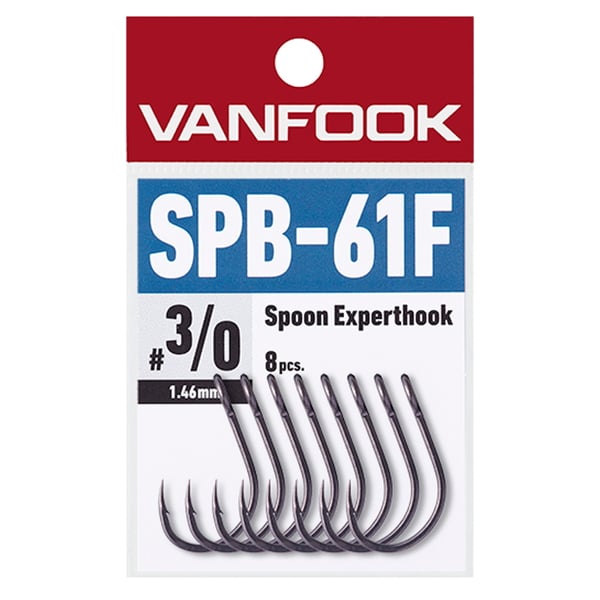 ヴァンフック(VANFOOK) エキスパートフック エクストラヘビー SPB-61F シングルフック