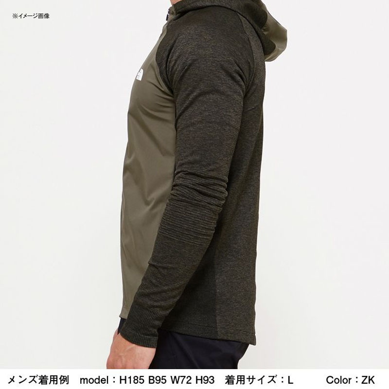 THE NORTH FACE(ザ･ノース･フェイス) HYBRID AMBITION HOODIE(ハイブリッドアンビションフーディ メンズ)  NT11970