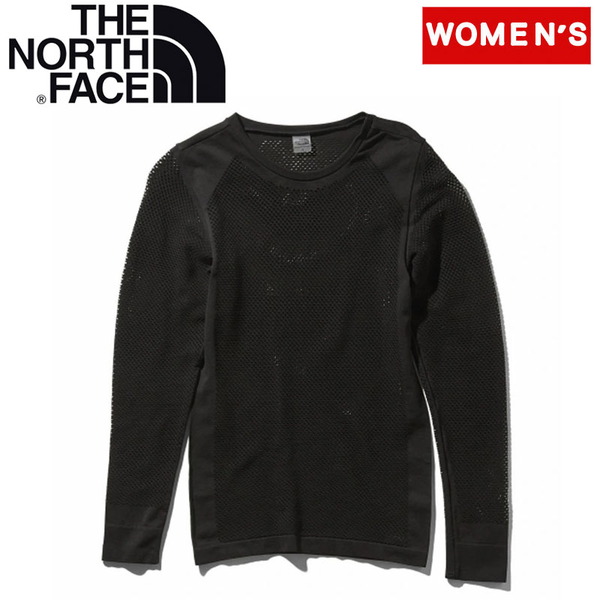 THE NORTH FACE(ザ・ノース・フェイス) L/S 100DRY CREW(ロングスリーブ ハンドレッド ドライクルー レディース)  NUW61701｜アウトドアファッション・ギアの通販はナチュラム