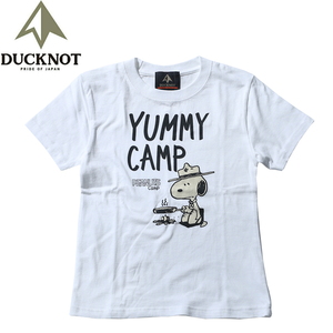 ダックノット（DUCKNOT） 【DUCKNOT×SNOOPY】スキレットTシャツ キッズ 721103