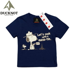 ダックノット（DUCKNOT） 【DUCKNOT×SNOOPY】メスティンTシャツ キッズ 721114