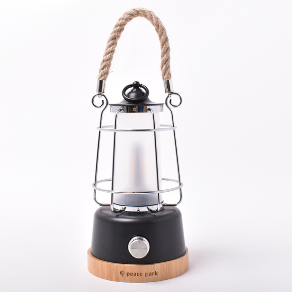 PEACE PARK(ピースパーク) HENP ROPE LANTERN ヘンプロープランタン 最大370ルーメン 充電式 36660300 電池式