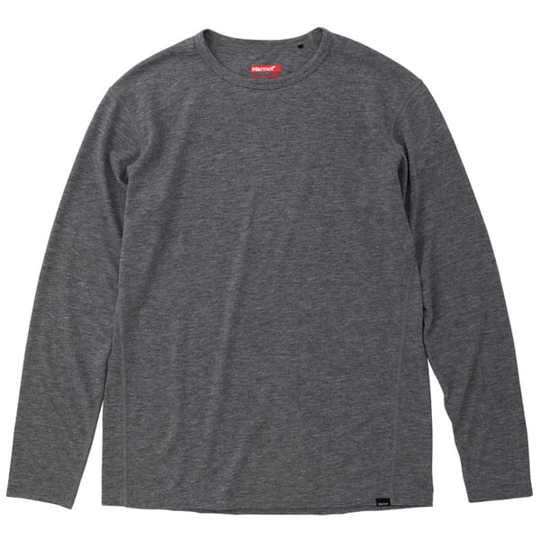 Marmot(マーモット) CLIMB WOOL L/S TEE Men's TOMSJM03｜アウトドア