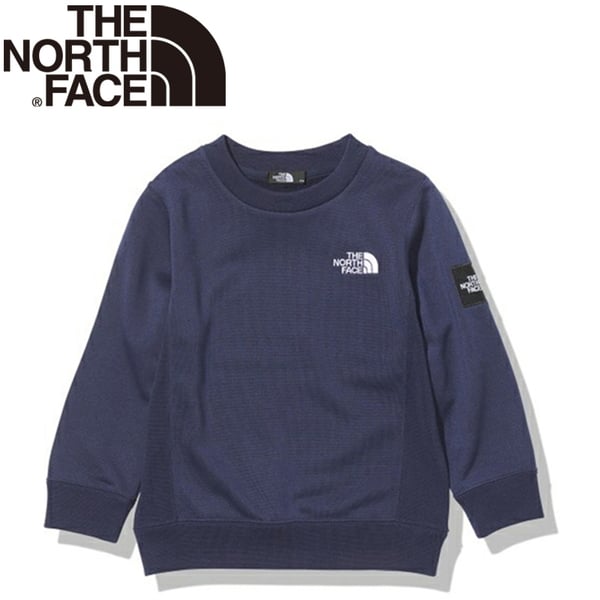 THE NORTH FACE(ザ・ノース・フェイス) Kid's SQUARE LOGO CREW(スクエア ロゴ クルー)キッズ NTJ12117 ｜アウトドアファッション・ギアの通販はナチュラム