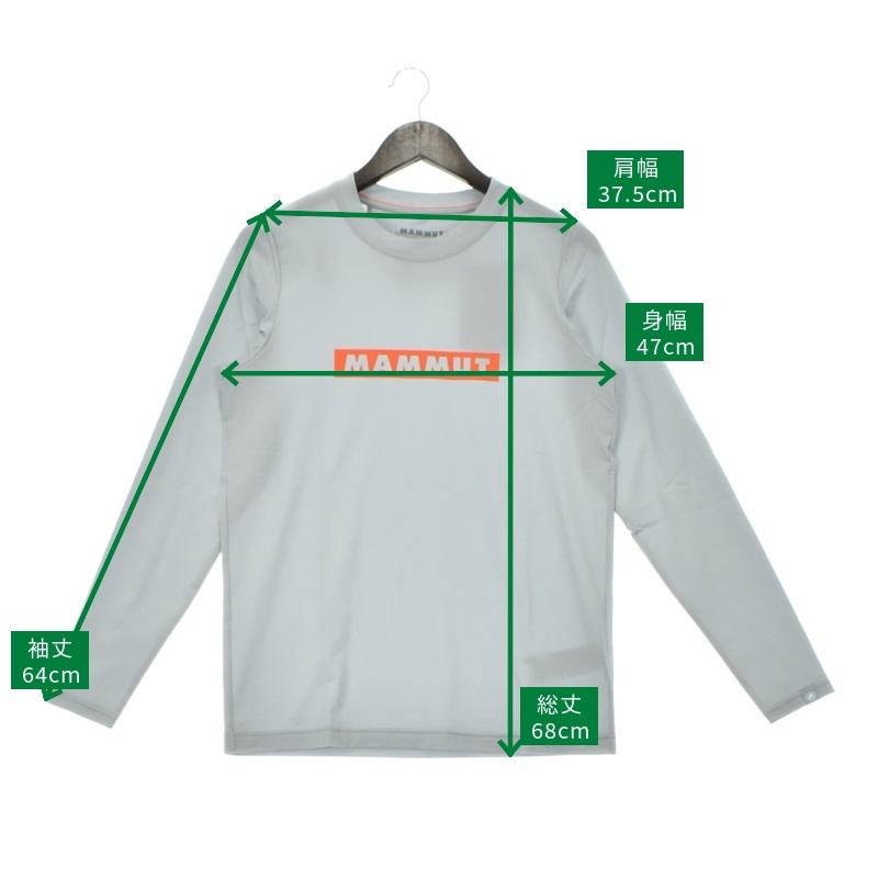 MAMMUT マムート メンズ ロングTシャツ 長袖シャツ QD Logo Print