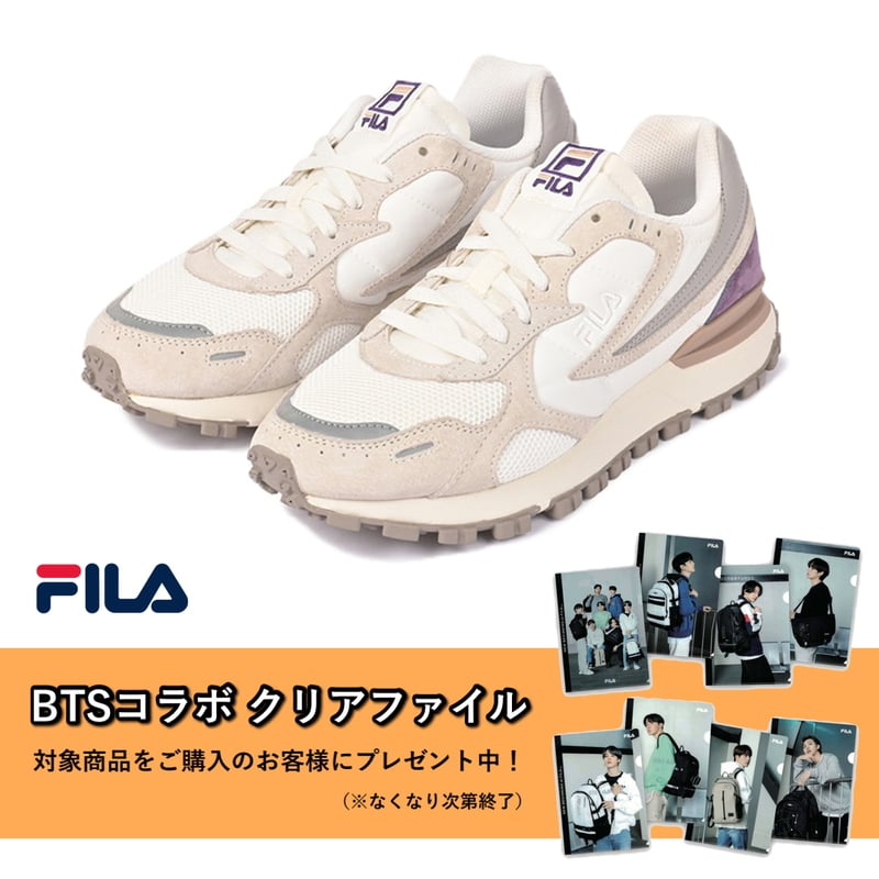 FILA(フィラ) 【BTSコラボ クリアファイル付き】ZAGATO(ザガート)/メンズ スニーカー  1GM00849D｜アウトドアファッション・ギアの通販はナチュラム