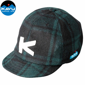 KAVU(カブー) 【24秋冬】K’s Check Base Ball Cap(キッズ チェック ベースボールキャップ) 19821527038000