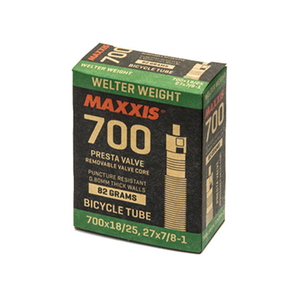 MAXXIS(マキシス) Ｗｅｌｔｅｒ Ｗｅｉｇｈｔ ＢＯＸ ウェルターウエイト チューブ サイクル／自転車 仏式８０ｍｍ ７００×２３-３２Ｃ TIT15035