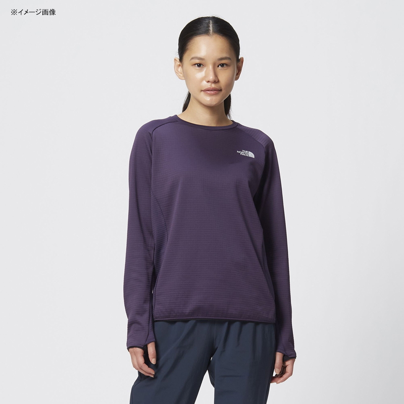 THE NORTH FACE(ザ・ノース・フェイス) THERMAL VERSA GRID CREW(サーマルバーサグリッドクルー)ウィメンズ  NLW72179｜アウトドアファッション・ギアの通販はナチュラム