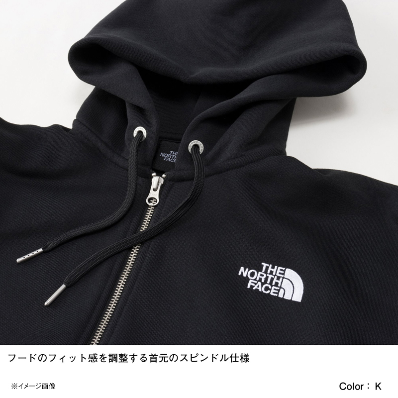 THE NORTH FACE(ザ・ノース・フェイス) スクエア ロゴ フルジップ