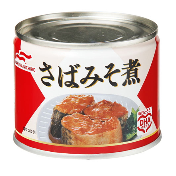 マルハニチロ(Maruha Nichiro) さばみそ煮 6号 48缶セット 14569