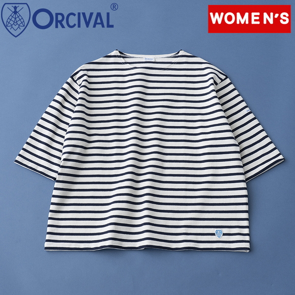 ORCIVAL(オーシバル) コットンロード ドロップショルダー Tシャツ