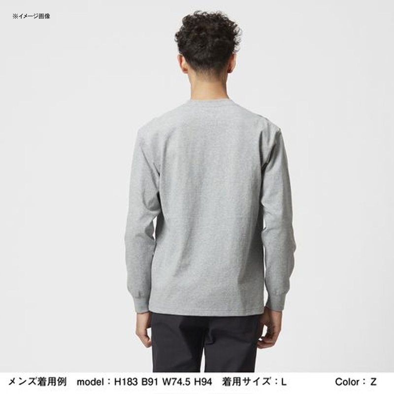 THE NORTH FACE(ザ・ノース・フェイス) 【22秋冬】ロングスリーブ ヌプシ コットン ティー メンズ NT82135｜アウトドア ファッション・ギアの通販はナチュラム