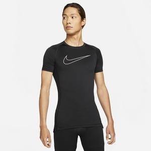 dショッピング |NIKE(ナイキ) Dri-Fit タイト 半袖トップ メンズ スポーツアンダーウェア/ピチピチ 010(ブラック×ホワイト) L  | カテゴリ：スポーツ インナーの販売できる商品 | ナチュラム (1243279478)|ドコモの通販サイト