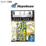 ハヤブサ(Hayabusa) 小鮎仕掛 パール玉&ファイバー 3本鈎2セット C322 鮎･渓流仕掛け