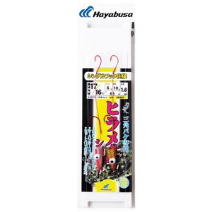 ハヤブサ(Hayabusa) 北の船人 ヒラメ仕掛 三角バケ専用シングル ショート SD959