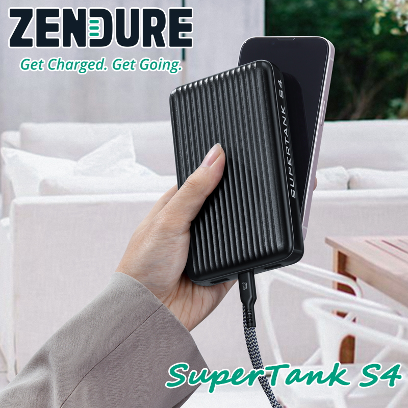 ZENDURE SuperTank S4 Power Bank 【2021 - スマホアクセサリー