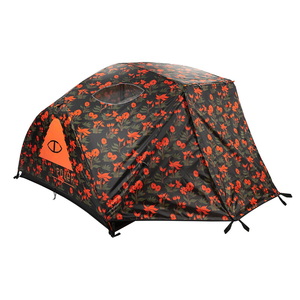 POLeR(ポーラー) 2 PERSON TENT ORCHID FLORAL BLACK O/S - アウトドア用品