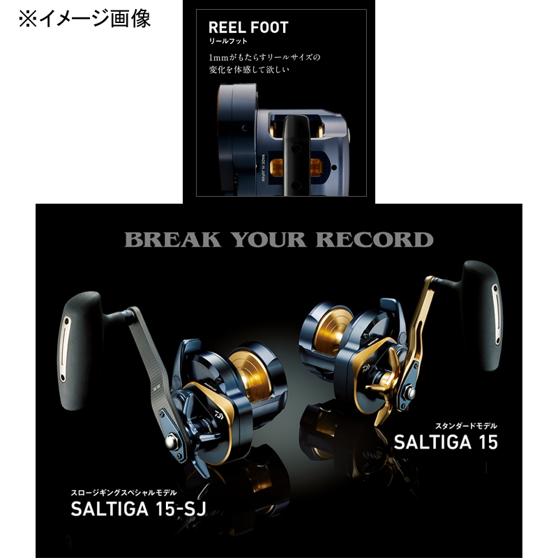 ダイワ(Daiwa) 22SALTIGA(ソルティガ) 15HL-SJ 左ハンドル 00631527