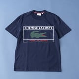 LACOSTE(ラコステ) ボックス プリント Tシャツ(MADE IN FRANCE