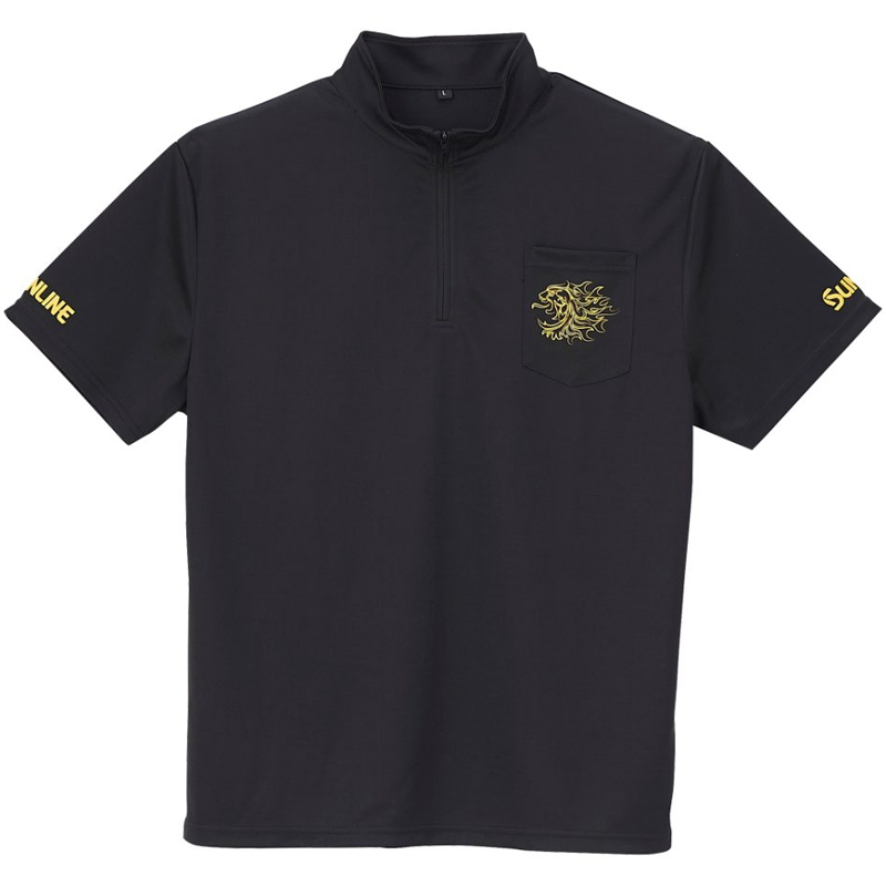 サンライン(SUNLINE) 獅子ジップシャツ(半袖) SUW-04204CW