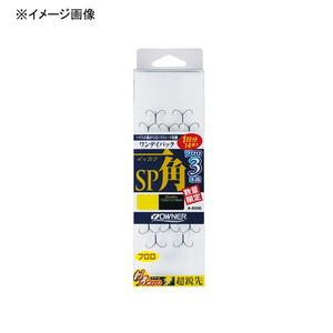 オーナー針 ワンデイパック 一角ＳＰフロロ３本錨 ６．５号／ハリス１ No.36335