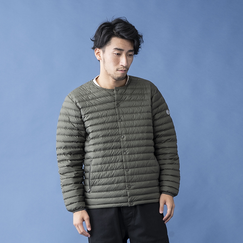 ORCIVAL(オーシバル) 【22秋冬】INNER DOWN CREWNECK JKT(クルー