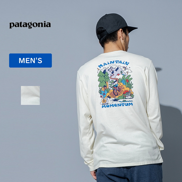 パタゴニア(patagonia) ロングスリーブ メインテイン モメンタム ポケット レスポンシビリティー メンズ 37595｜アウトドア ファッション・ギアの通販はナチュラム