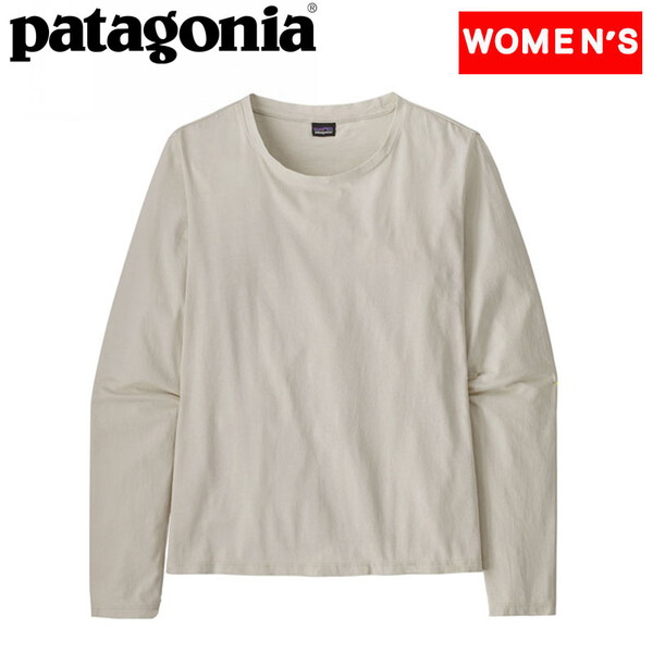 パタゴニア(patagonia) ウィメンズ ロングスリーブ リジェネラティブ オーガニックサーティファイドコットンティー  42175｜アウトドアファッション・ギアの通販はナチュラム