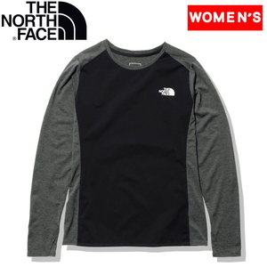 THE NORTH FACE（ザ・ノース・フェイス） ロングスリーブ ハイブリッド GTD メランジ クルー ウィメンズ NTW62275