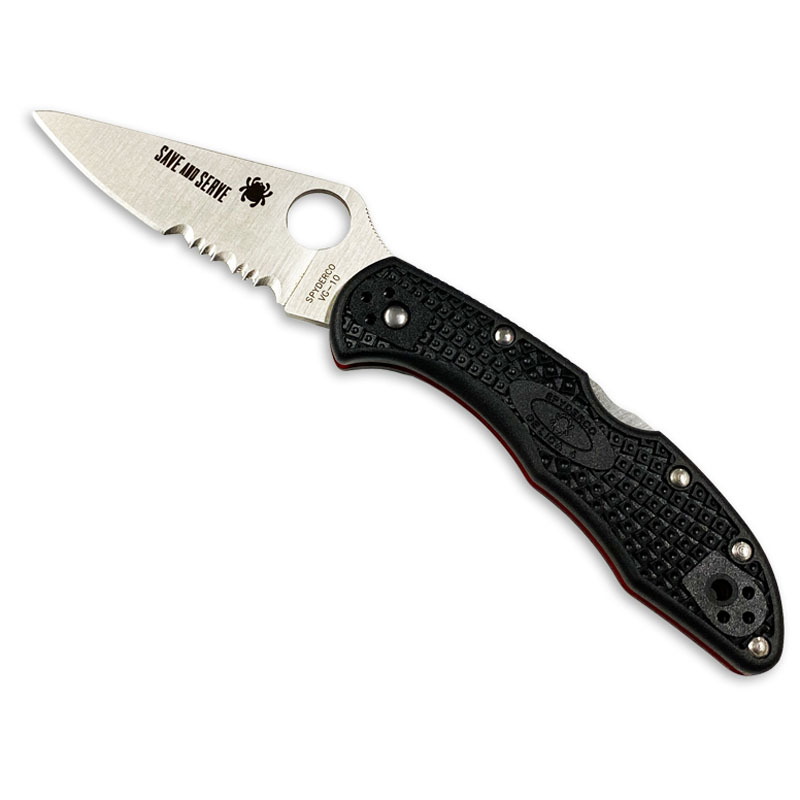 Spyderco(スパイダルコ) デリカ4 C11FPSBKRD｜アウトドア用品・釣り具