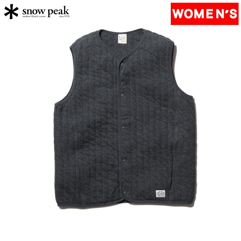 スノーピーク(snow peak) Natural Warm Stretch Vest ウィメンズ JK-22AU11400MG