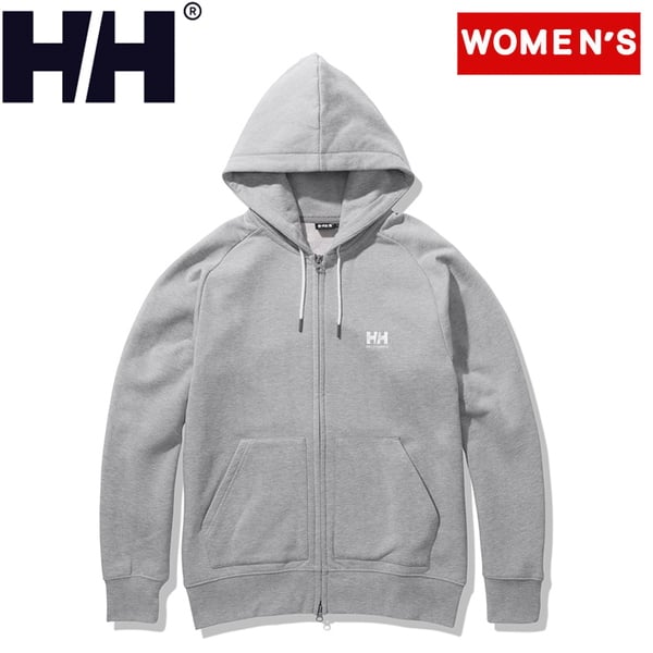 HELLY HANSEN(ヘリーハンセン) Women's HHロゴ フルジップ スウェット