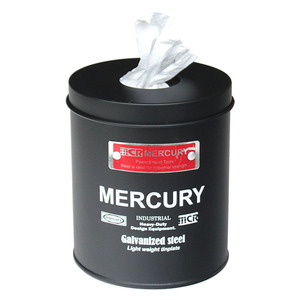 MERCURY(マーキュリー) ブリキサニタリーペーパーホルダー マッドブラック ME053943