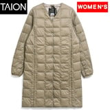 タイオン(TAION) Women’s Vネックボタン ロングダウンジャケット ウィメンズ TAION-W101-LONG 中綿･ダウンジャケット(レディース)